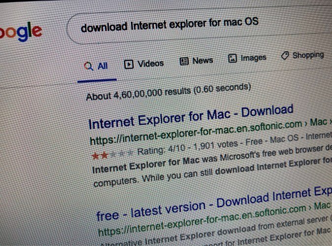 internet exploer downlosad for mac